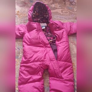 Columbia Kids' Pink Puffer Jacket
